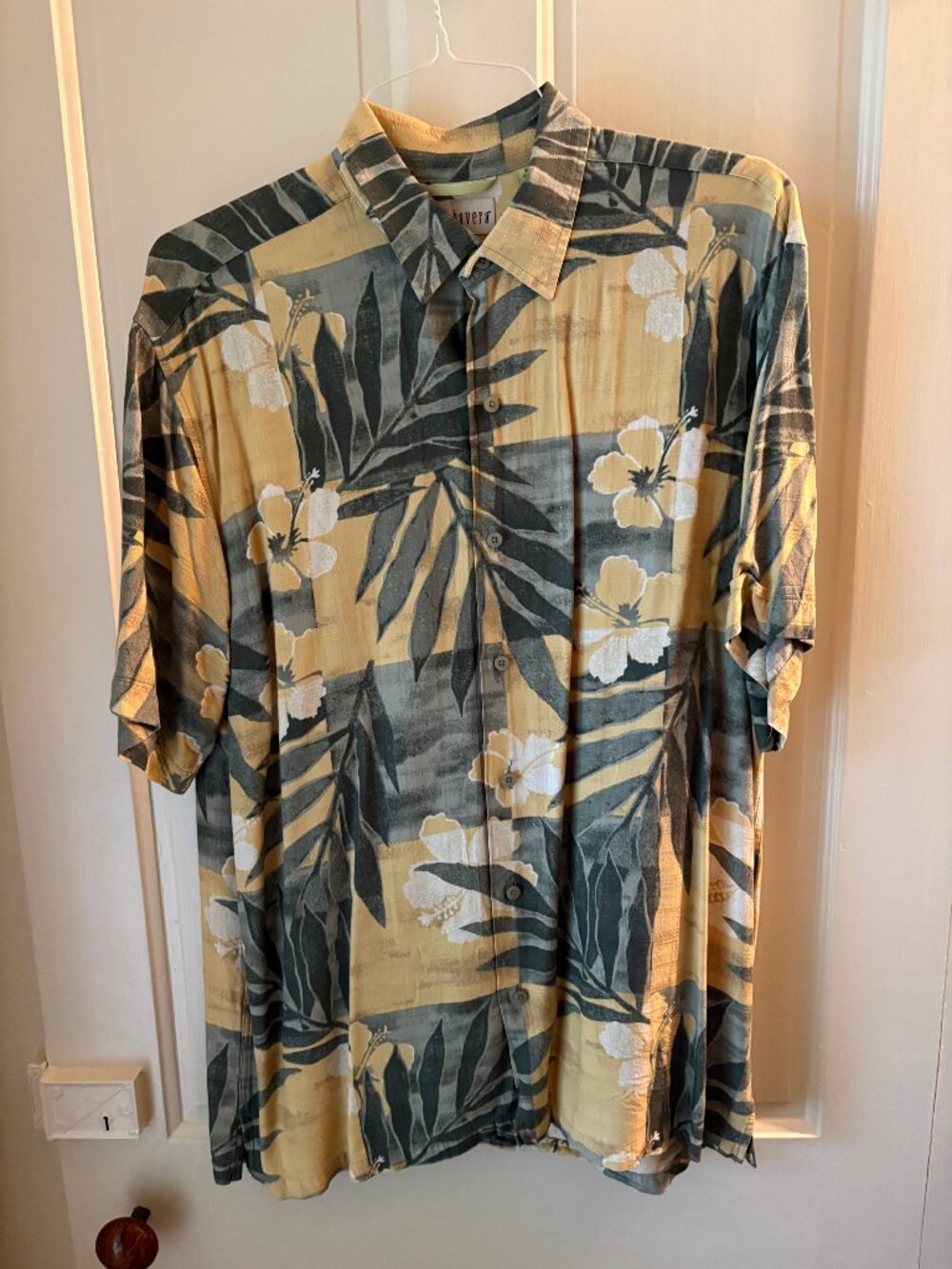 Cubavera Floral Print Shirt